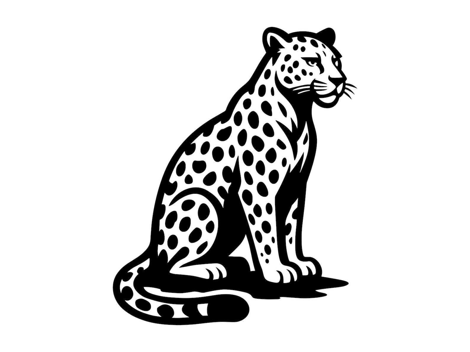Leopard SVG - Wild Animal Big Cat Jungle Safari Predator Nature ...