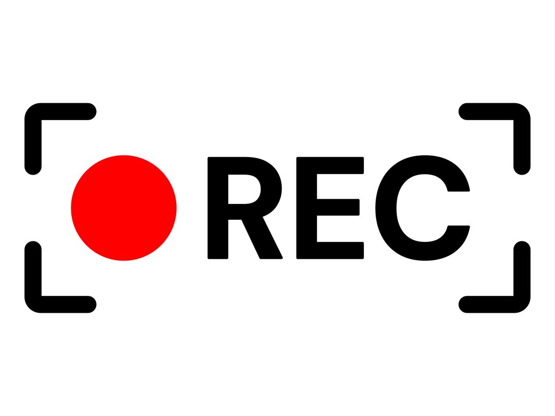 Recording Icon Video Recording Camera Filming Movie Production Instant