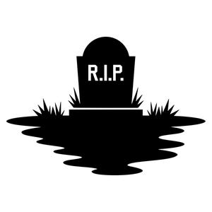 Tomba SVG - Cimitero Lapide Riposa in pace ClipArt stampabile File di taglio, download immediato, uso commerciale, svg png jpg eps pdf