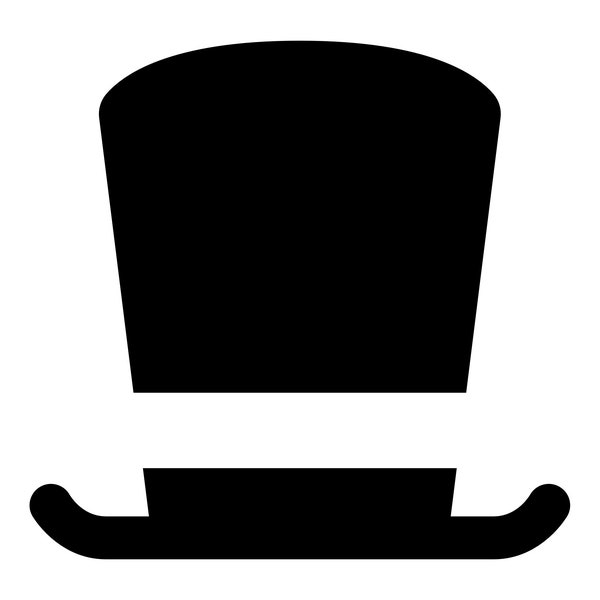 Top Hat SVG, silueta de sombrero de mago, imágenes prediseñadas de sombrero de copa, archivo de corte de sombrero de mago, sombrero de copa PNG, vector de sombrero de mago, calcomanía de sombrero de copa