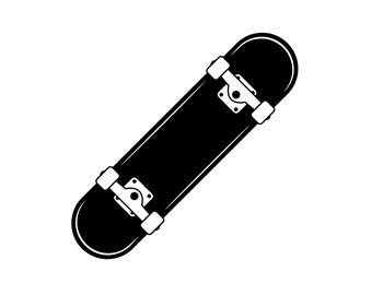 Skateboard SVG - skate deck Trucks skateboarden afdrukbare Clip Art gesneden bestand, Instant Download, commercieel gebruik, svg jpg png eps pdf