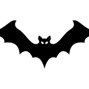 Bat Halloween Flying Bat Scary Horror Bat Wings Animal Instant Download ...
