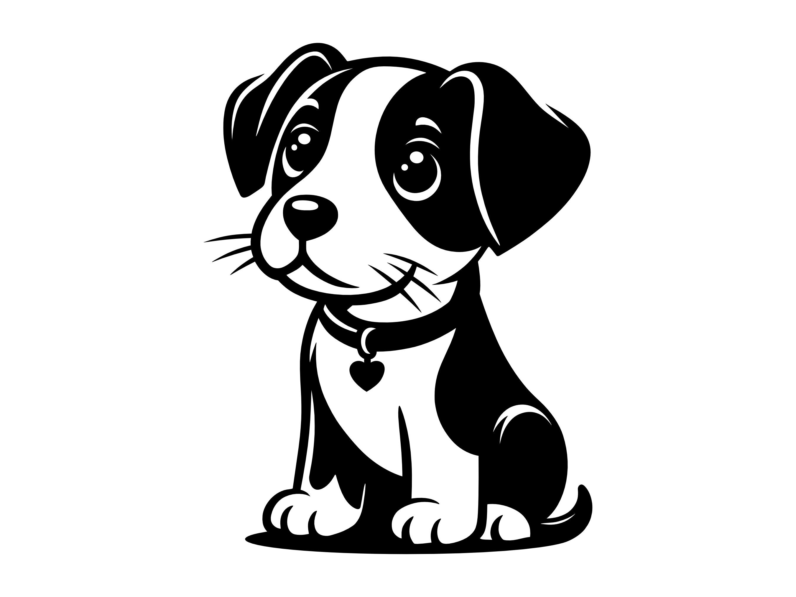 Puppy cartoon - Etsy México, image size:2700x2025