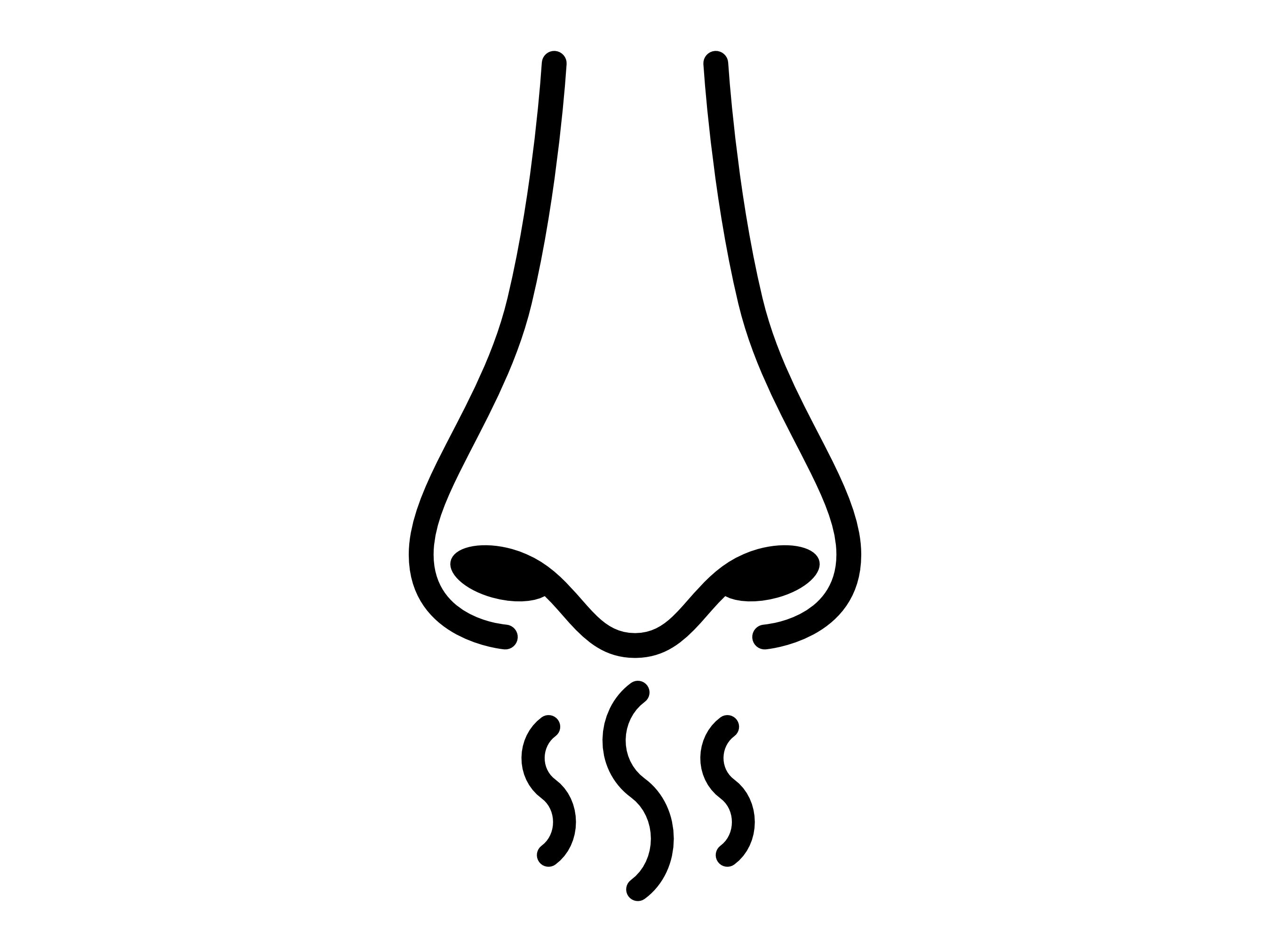 Human Nose Clipart Smelling