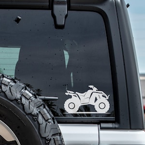 Quad Bike SVG - Offroad Motorbike Four Wheeler ATV Silhouette Clip Art Cut File, Instant Download, Commercial Use, svg png jpg eps pdf image 3