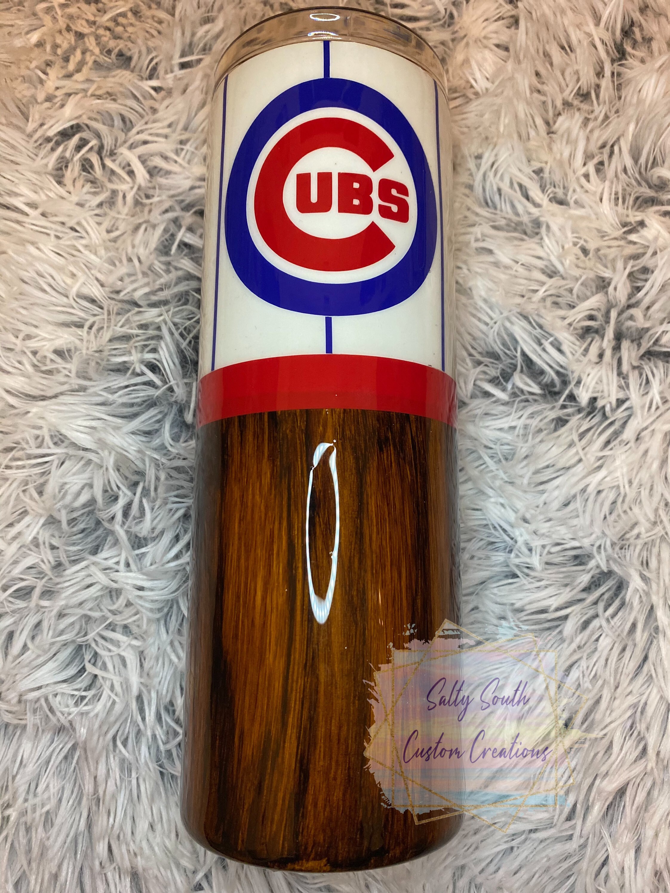 Chicago Cubs Tumbler Etsy