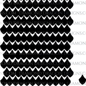 SVG FILE! Dragon Scales, Easy, Linked Dragon Scales for Tumblers! Easy Dragon Scales Hack, Cut File, SVG, Digital Image Download