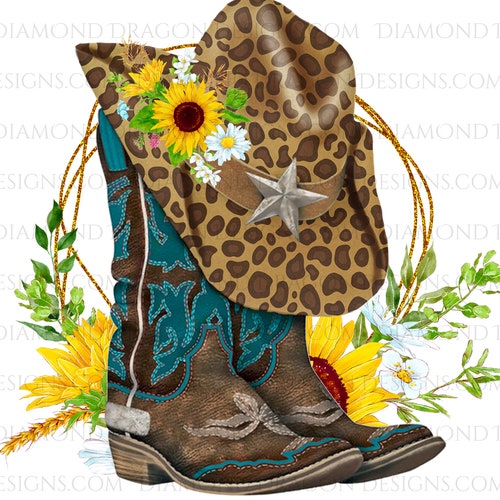 ariat boots leopard print