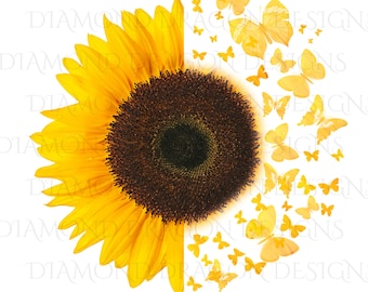 Free Free 160 Sunflower With Butterfly Svg Free SVG PNG EPS DXF File