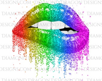 Download Rainbow Lips Svg Etsy