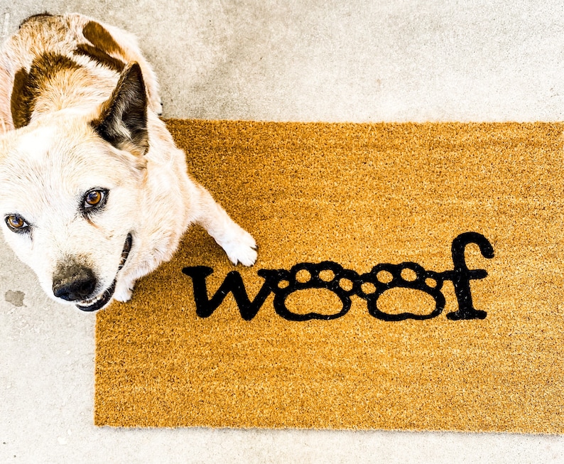 Dog Door Doormat Dog Doormat Mat Doormat Outdoor Etsy