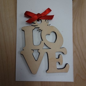 Wooden Pineapple LOVE Laser Cut Ornament Tropical Hawaiian Christmas Wood Ornaments Hawaii Etched Engraved Keepsake Gift Tag Cut Outs Favors