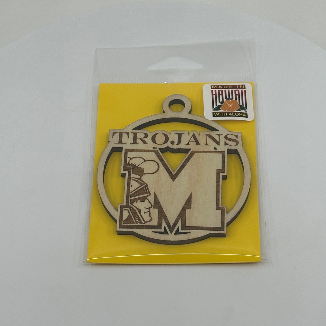 Mililani Trojans 2024 Graduation Keepsake Wood Laser Etched and Cut