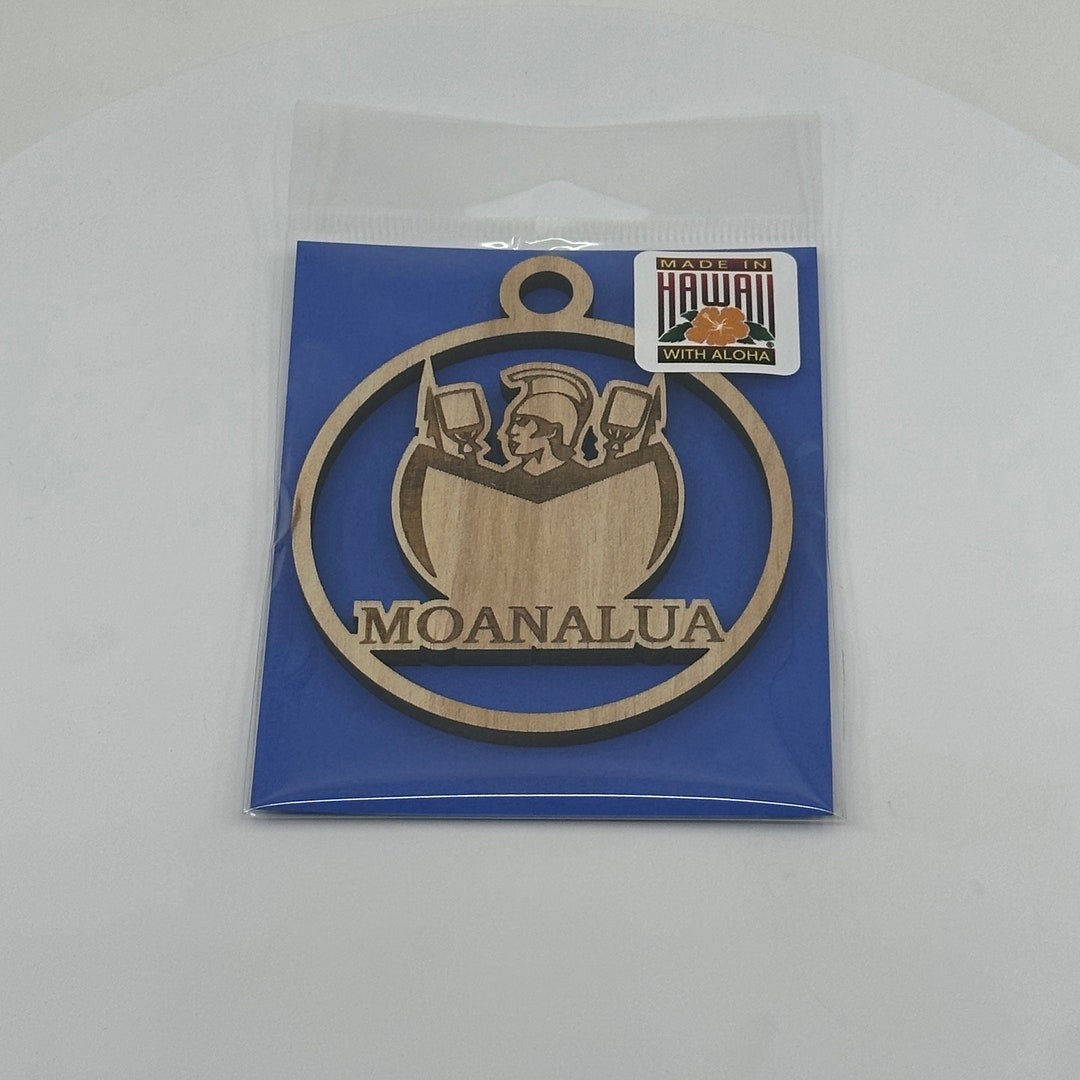 Moanalua Menehunes 2025 Graduation Keepsake Wood Laser Etched and Cut