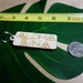 Laser Cut Wood Aloha 'aina Key Chain Maunakea Triangles Wooden Etched ...