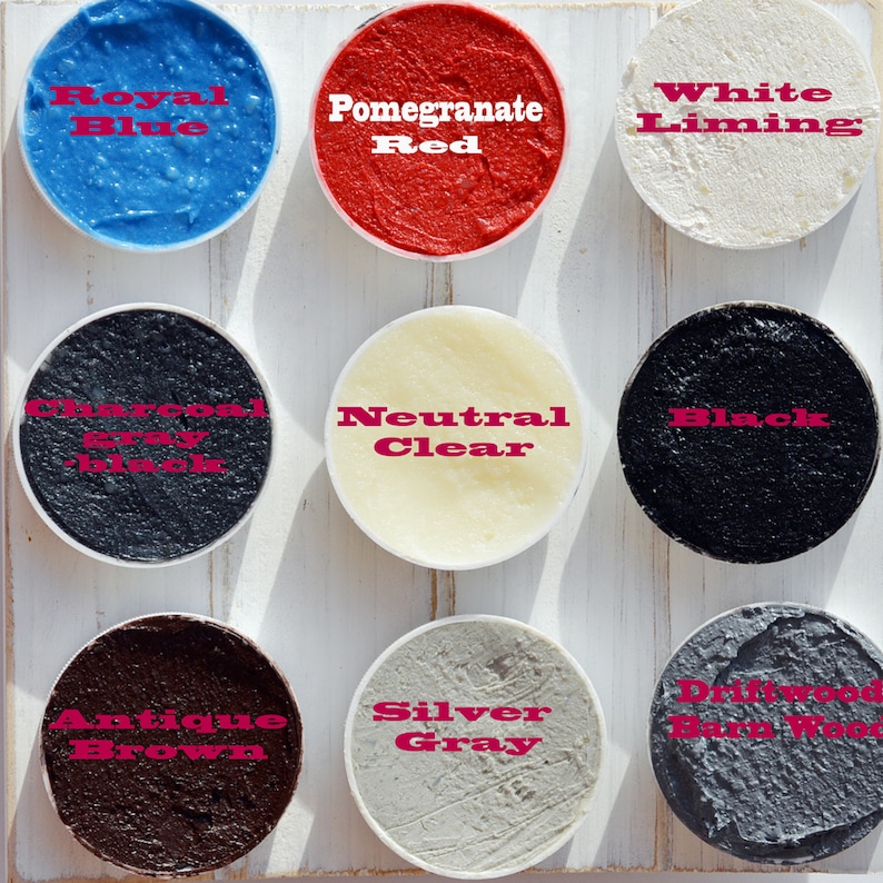 Natural Wax for Furniture Handmade Color Wood Waxes for Etsy