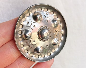 Jørgen Jensen - Modernist Pewter Pendant - No 986 - Denmark