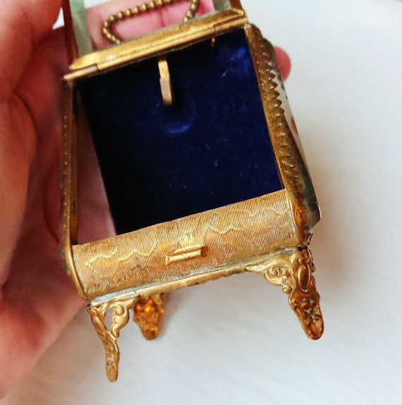 Antique french  jewelry box 1800s Napoleon III  V… - image 10