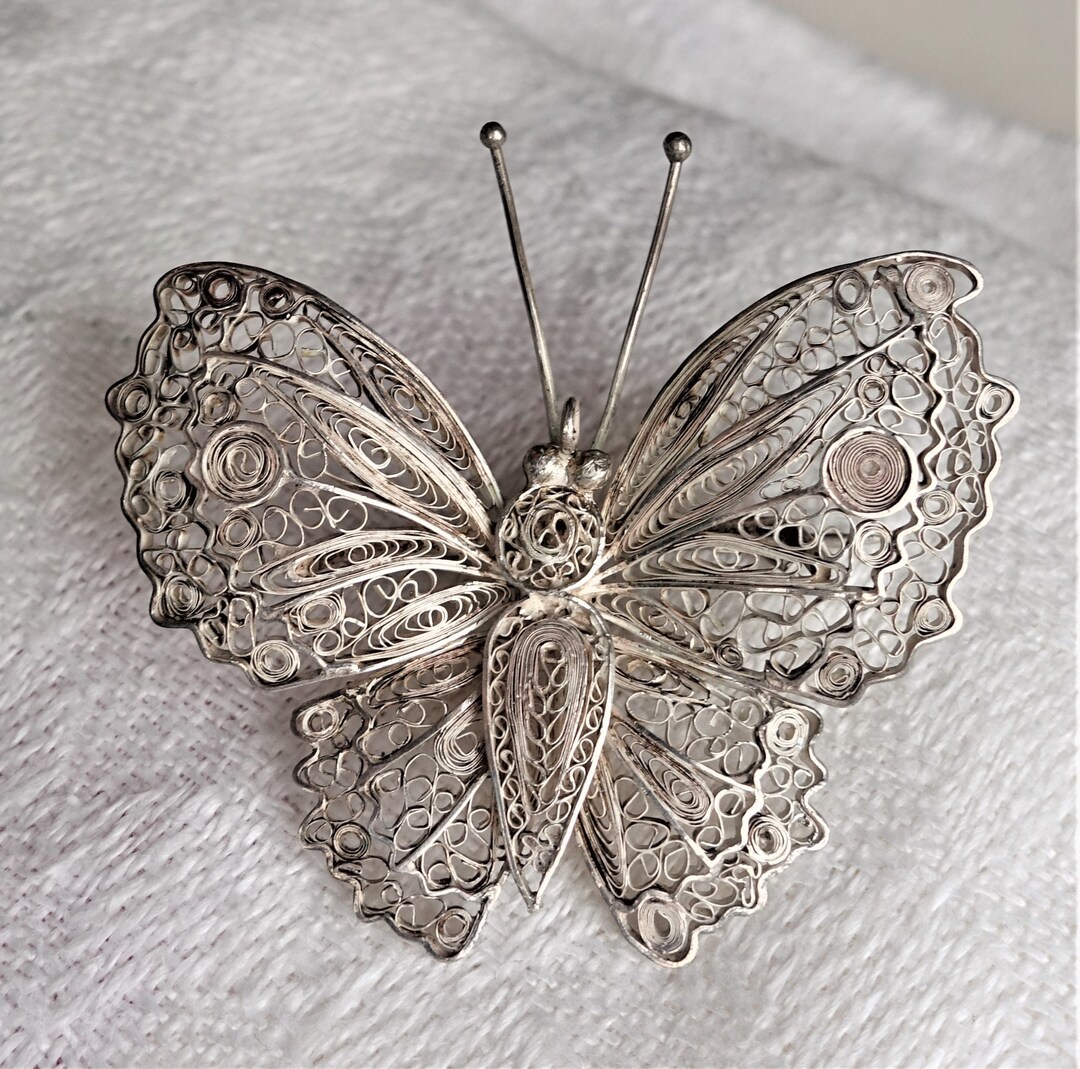 Charmes Papillon Acier Inoxydable - Pour Création Bijoux | Filigrane Or