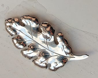 60s silver brooch  Ulrich of Denmark Danish design jewelry