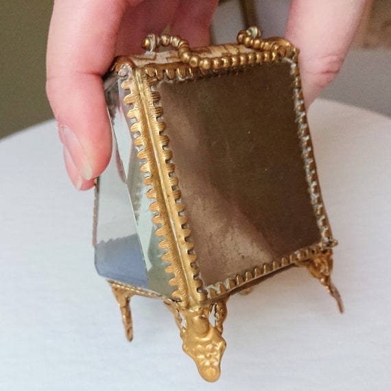 Antique french  jewelry box 1800s Napoleon III  V… - image 9