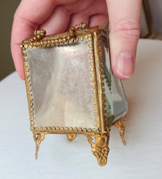 Antique french  jewelry box 1800s Napoleon III  V… - image 8