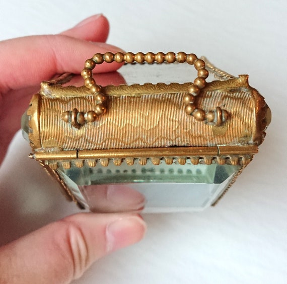 Antique french  jewelry box 1800s Napoleon III  V… - image 5