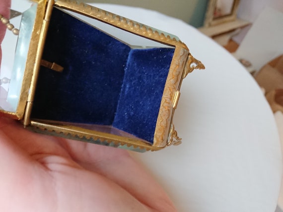 Antique french  jewelry box 1800s Napoleon III  V… - image 3