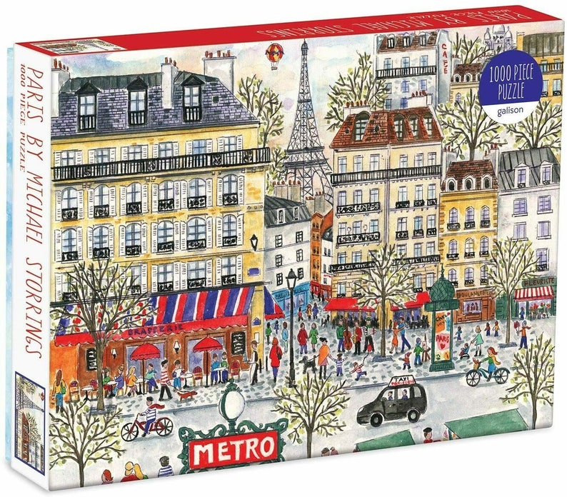 Michael Storrings Paris 1000 Piece Jigsaw Puzzle 20 X Etsy