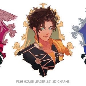 House Leader 3.5in 3D Charms
