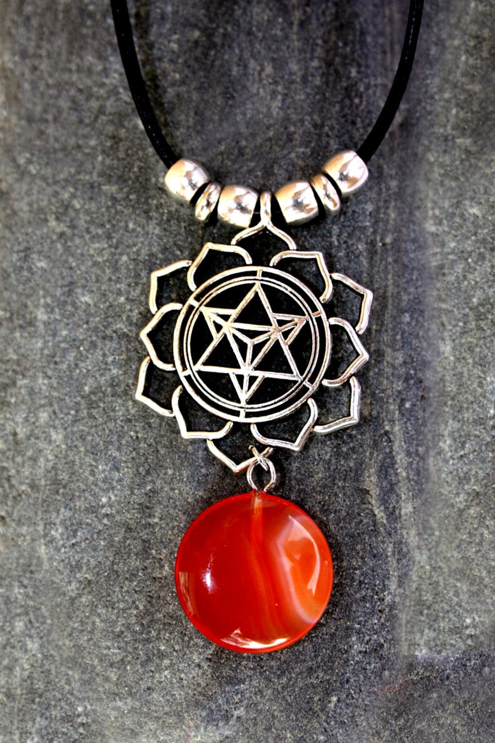 Beschermengel Rafaël Ketting Zilverkleurig - Aartsengel Talisman Medalion Engelen Hanger 60cm