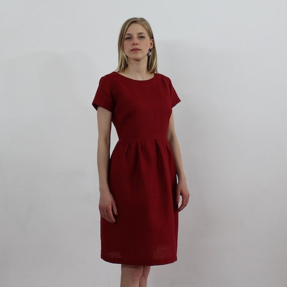 smock cotton dress