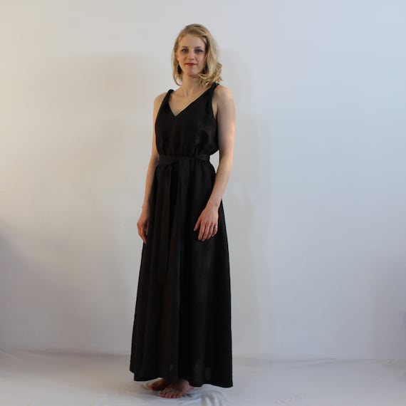 linen semi formal dress Linen Dress main image 0