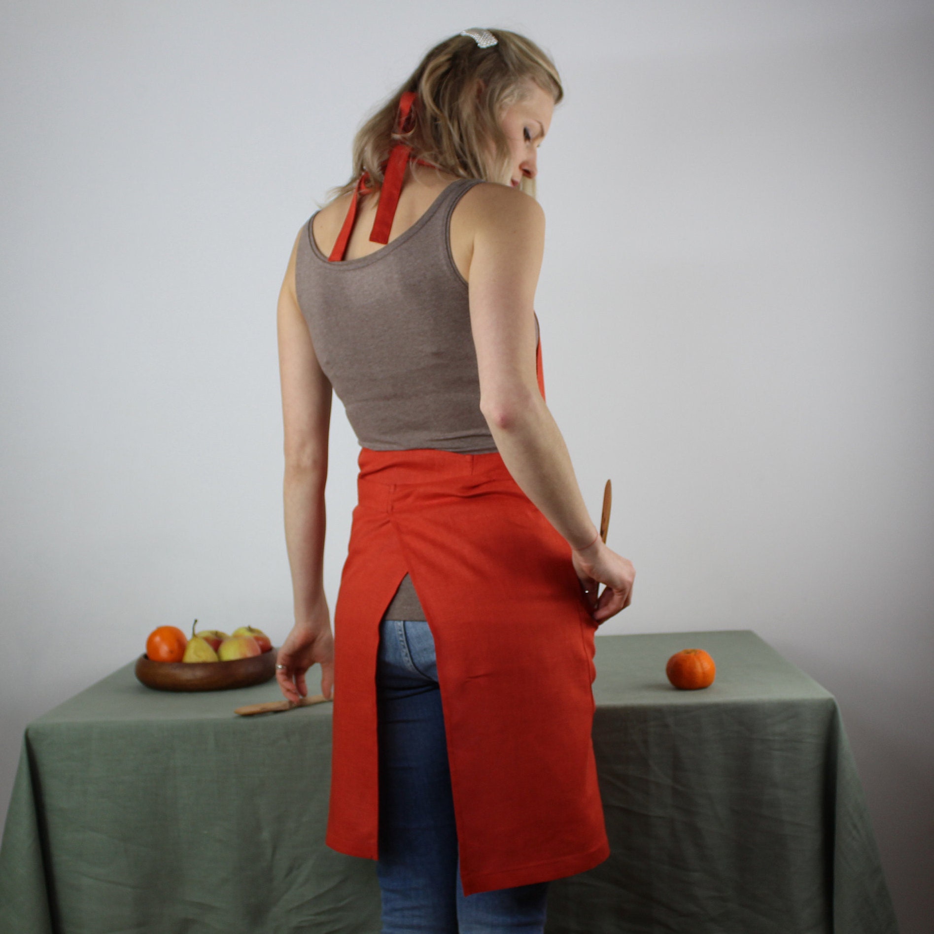 Cuisine Linen Apron