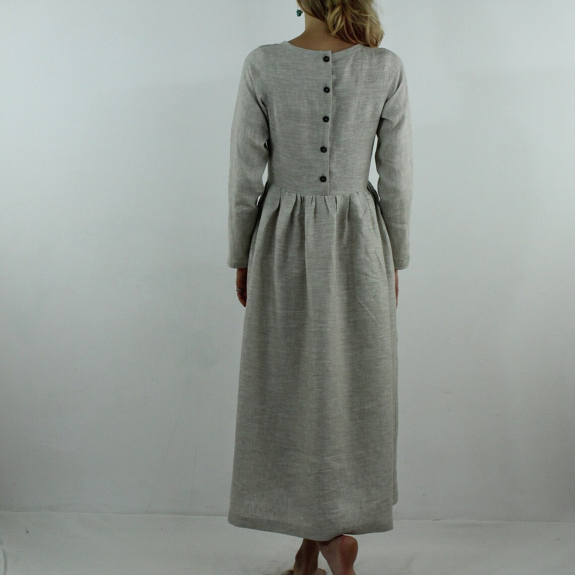 Linen Dress - OS1433-34