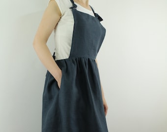 linen women dress  , linen casual dress, linen summer dress