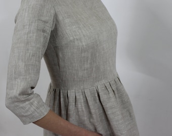 Linen dress for women, Linen women dress, linen casual dress, linen summer dress