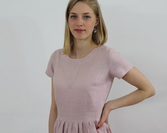 Linen dresses for women,Linen dress, Linen women dress  , Linen dress with pockets, Linen summer dress,