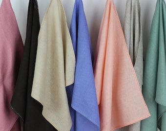 Linen Set Towels/Tea Towels/Dish Towels/ Pure Linen Kitchen Towels/ Hand Linen Towels/ Natural Linen Towel/ Linen towel set: 2,4,8