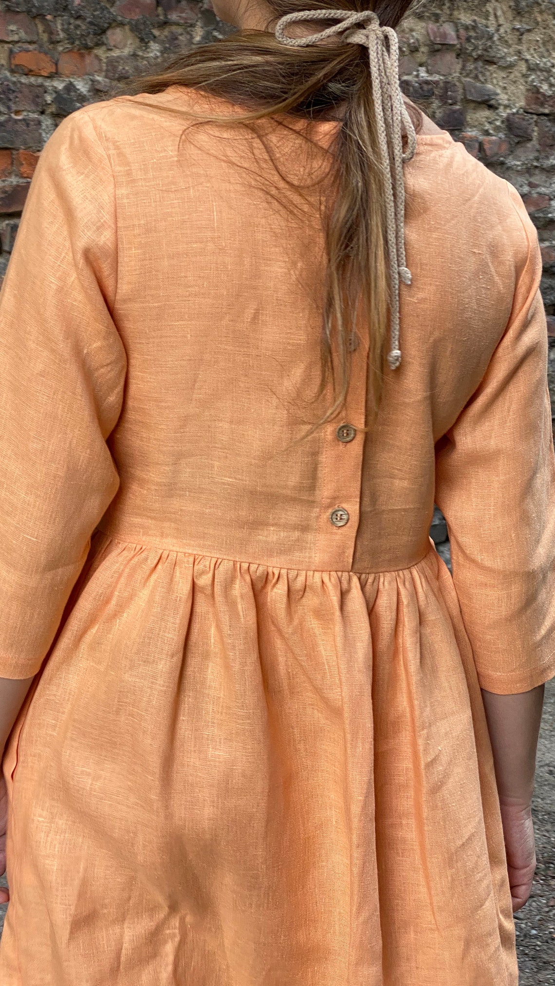 Linen Dress - OS18311-104