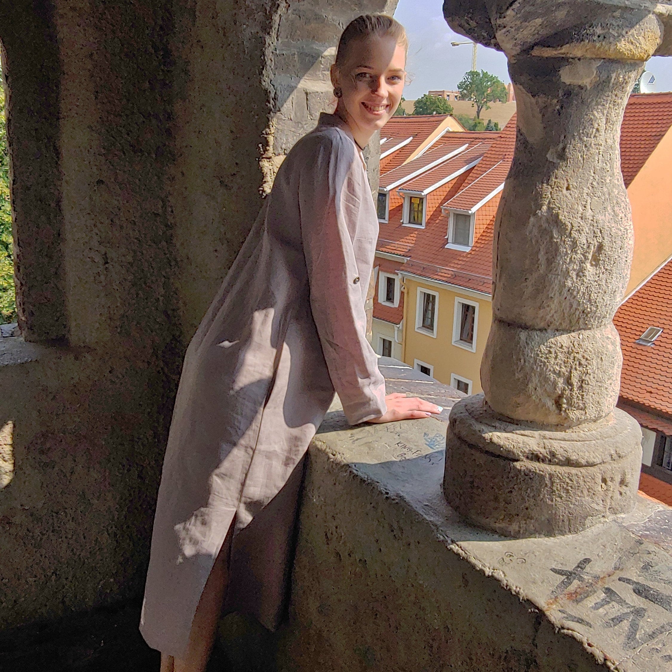 Linen Maxi Dress