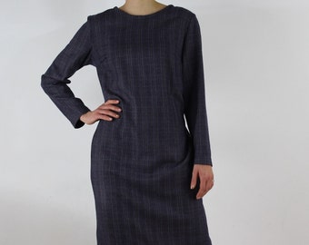 Robe en laine pour femmes / taille M-L / prête à expédier / Robe en laine / Robe femme en laine / Robe décontractée en laine / Robe en laine mérinos