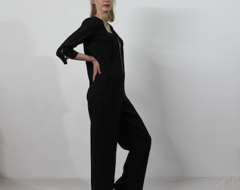 Women linen jumpsuit/ Casual linen jumpsuits/ Linen romper/ Jumpsuit for women