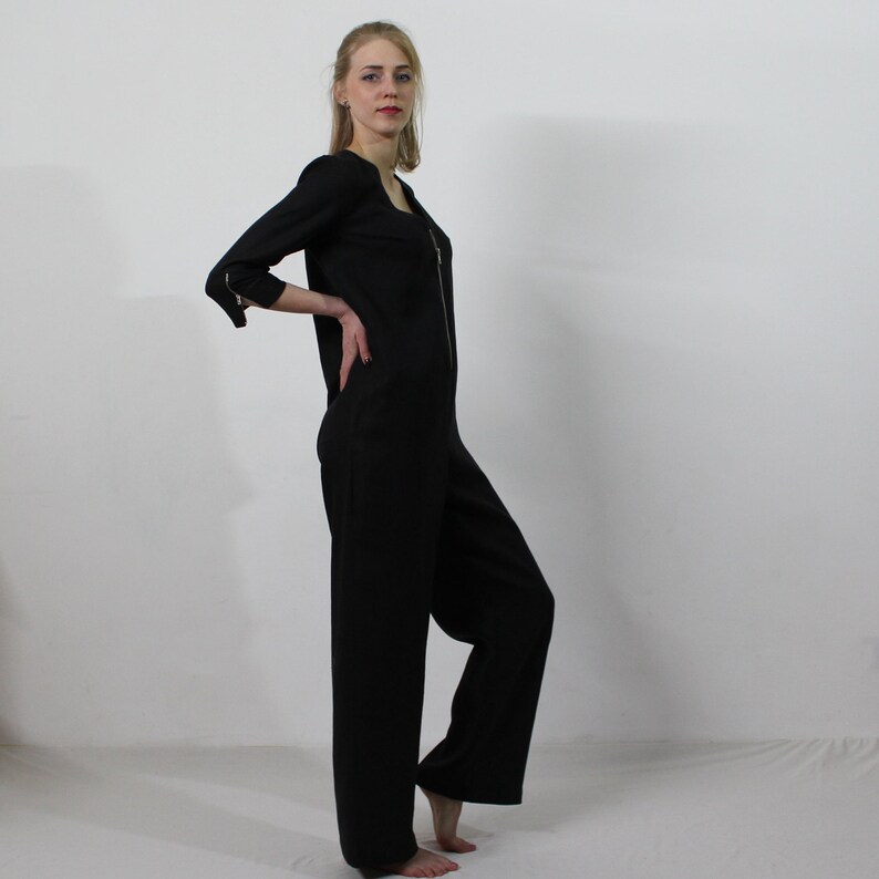 Women Linen Jumpsuit/ Casual Linen Jumpsuits/ Linen Romper/ Etsy UK