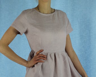 Linen dresses for women, Linen dress, Linen women dress , Linen dress with pockets, Linen summer dress, Casual dress