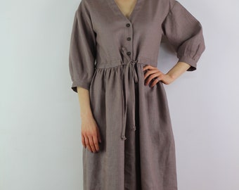 Linen dress for women, Linen women dress, linen casual dress, linen summer dress