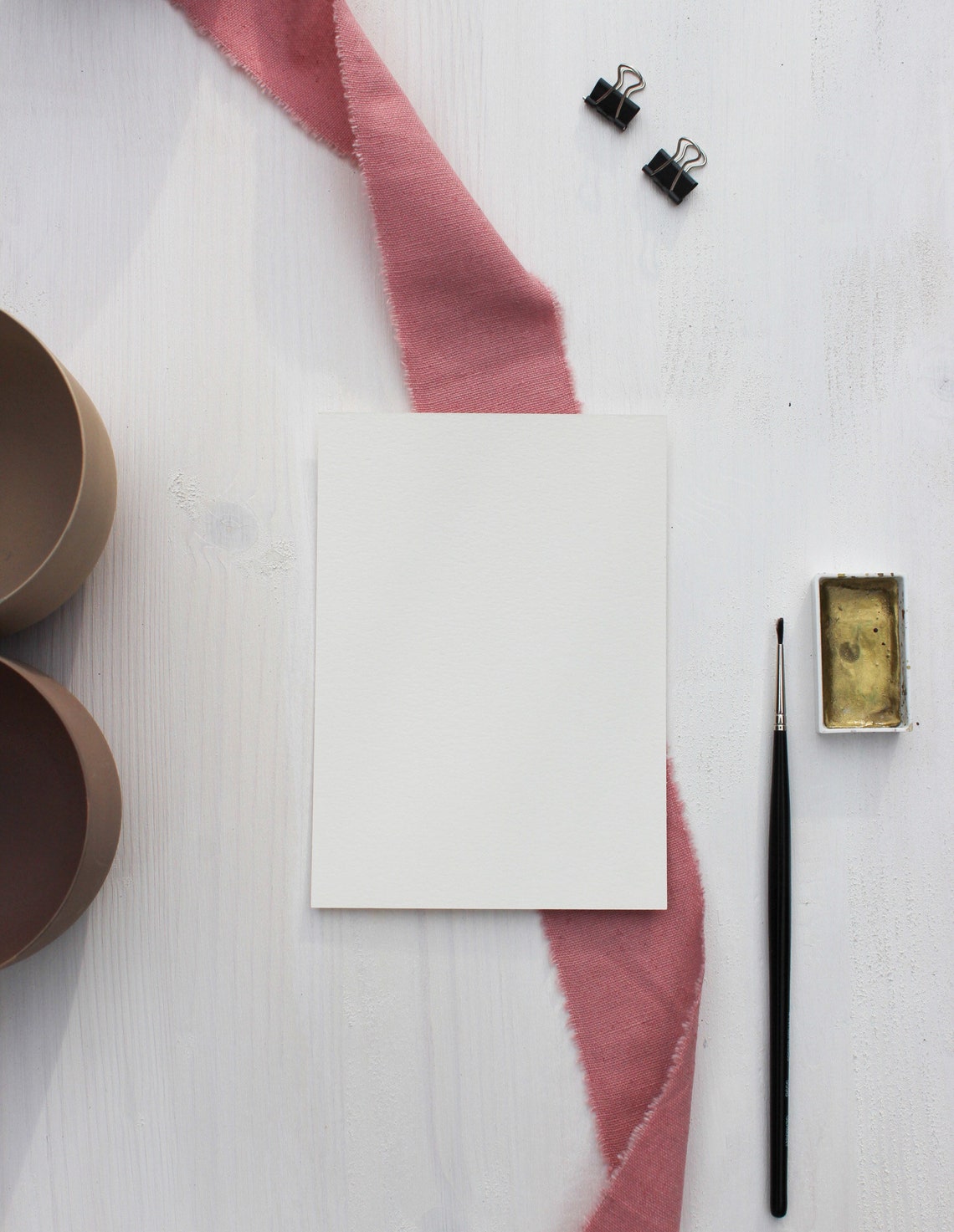 Card Postcard Cotton Greeting Card Flower Etsy