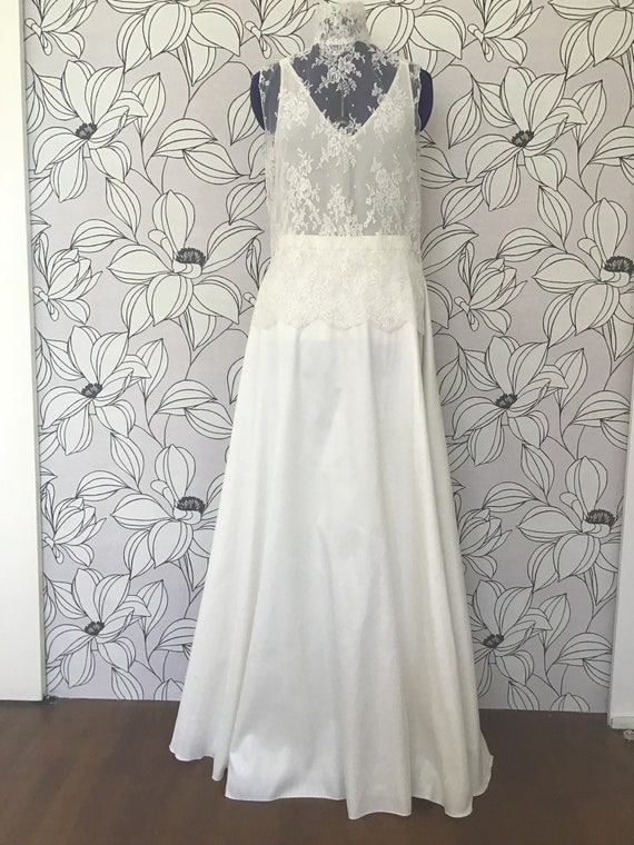 vintage french wedding dress
