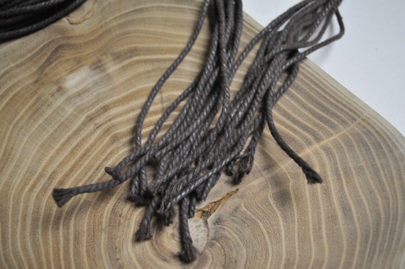 Macrame Fringed Belt Made Of Natural Cotton Rope … - image 7