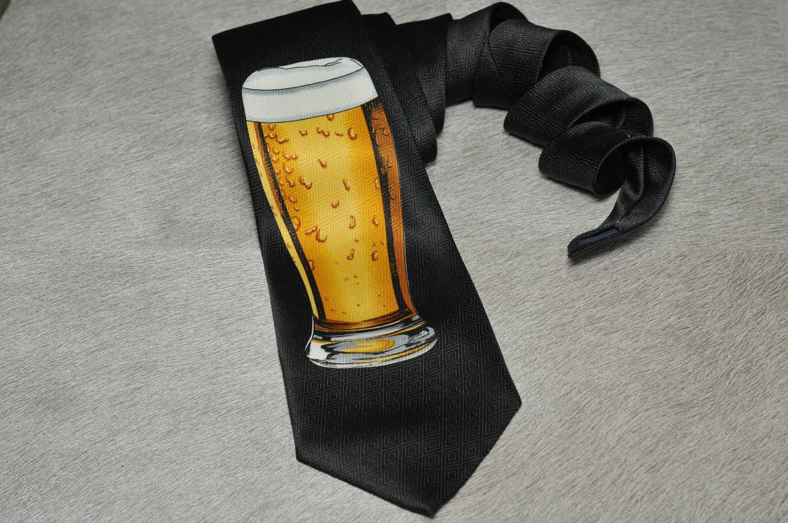 Beautiful Handmade Necktie Fratello Tie Beer Tie Retro Tie Etsy